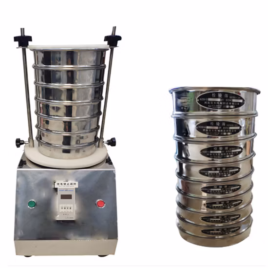 Standard Test Sieve Type Lab Vibrator Seive Shaker