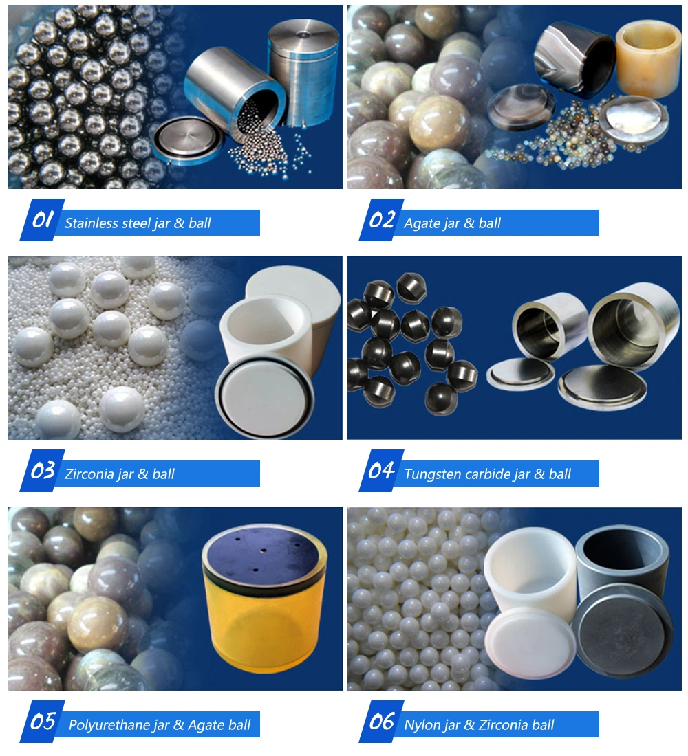 Nanbei Lab Ball Milling Machine/Planetary Ball Mill for Large Range of Materials Media