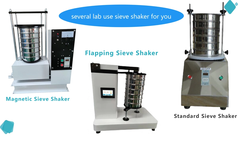 200mm Diameter Standard Lab Test Sieve Shaker Rotary Vibrating Screen for Powder