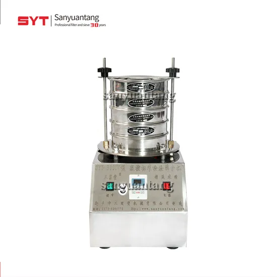 Standard Lab Particle Size Analysis Sieve Shaker
