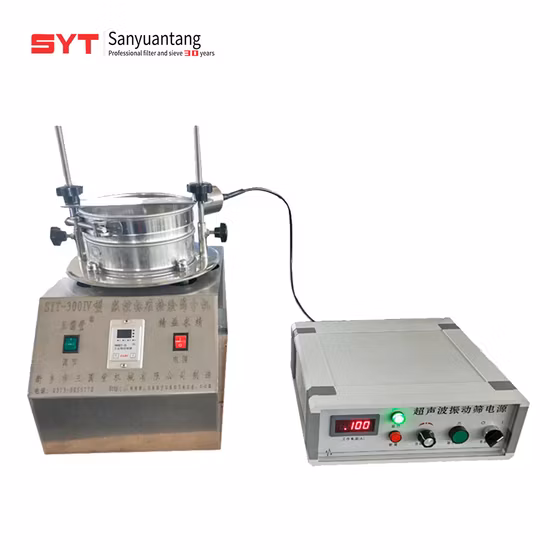 미세한 분말과 진동 체를 갖춘 고정밀 실험실 테스트 체 셰이커