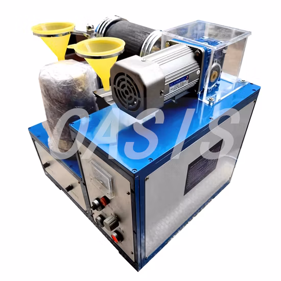 광물 자석 분리 기계용 실험실 롤 건식 자기 분리기