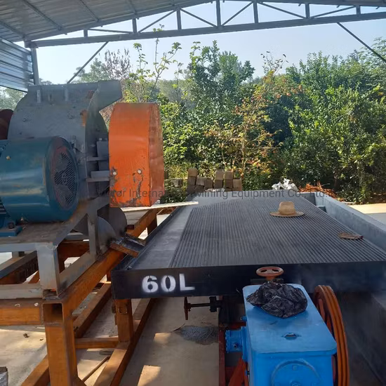 Ly1100 Ly0.5m2 Lyn1100*500 중력 분리를 위한 작은 실험실 소형 Wilfley 동요 테이블