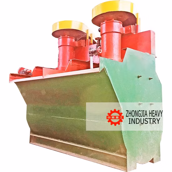 공장 내 부양 셀 기계의 실험실 테스트